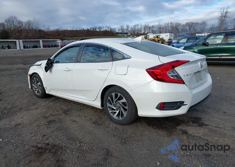 2017 Honda Civic Ex from USA, damaged, VIN 2HGFC2F72HH524356